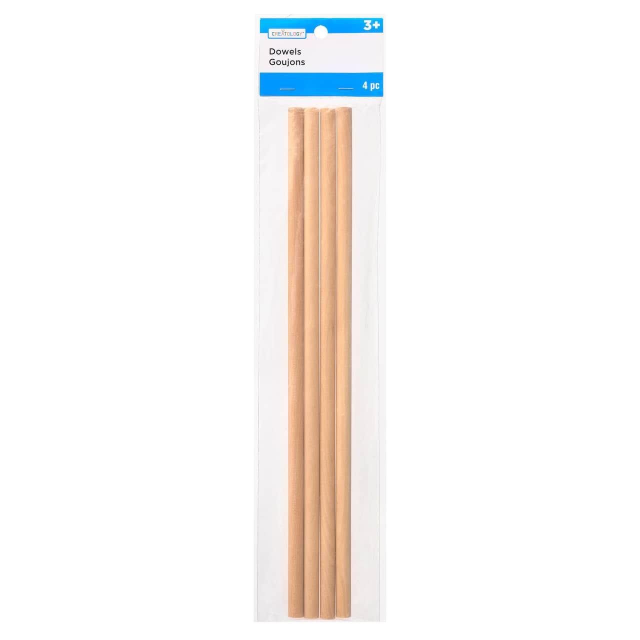 12 Packs: 4 ct. (48 total) 3/8" x 12" Wooden Dowels by Creatology™